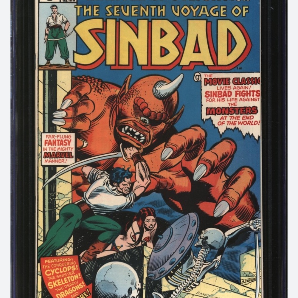 # 0911+ Marvel Sinbad Comic with Red and Blue Cover - Picture 2 of 4
